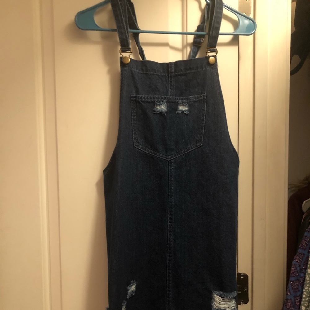Fantastic fawn overall dress